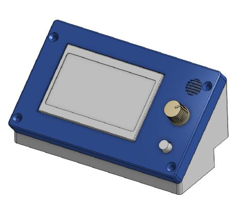 ElVa 1.1 Cover for ANET 12864 LCD 20x20, 20x40 extrusion, profile | 3d print model