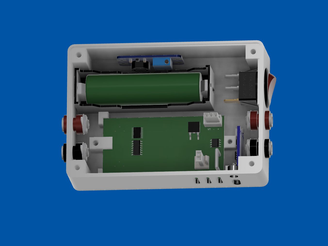 DC Watt Meter Case