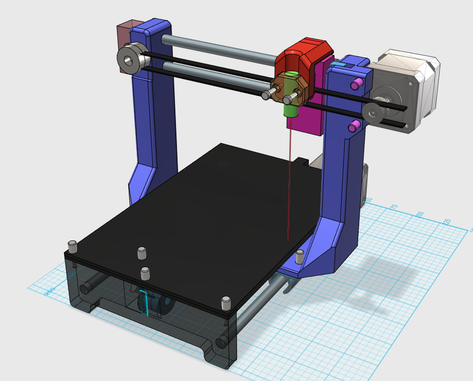 LaCu - The fully printable CNC