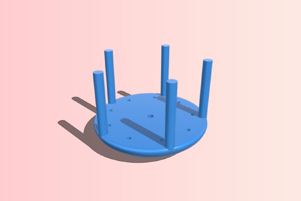 Carousel Main Body Derivative | 3d print model