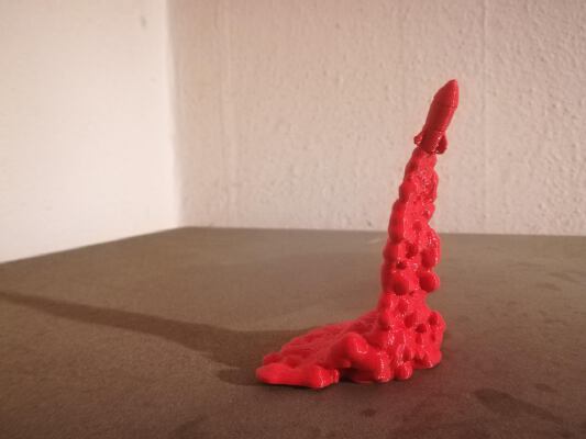 starting rocket | 3d print model