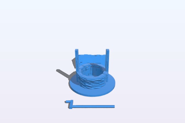 Town Well | 3d print model