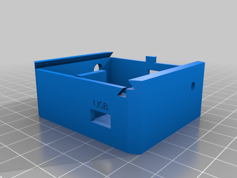 Case project multi sensor ultrasonic wemos D1 Mini + HC-SR04 + DHT22 + magnetic door contact - ESP8266