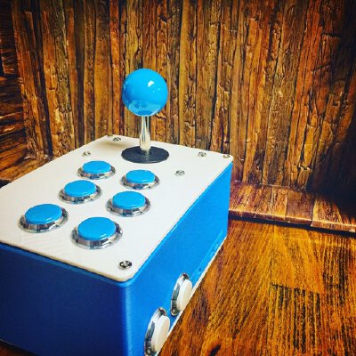 Arcade Joystick _ Pi Console | 3d print model