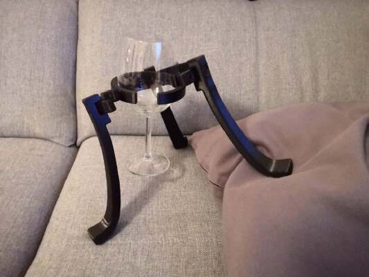 Gyroscup - Put Your Wine Down Anywhere | 3d print model