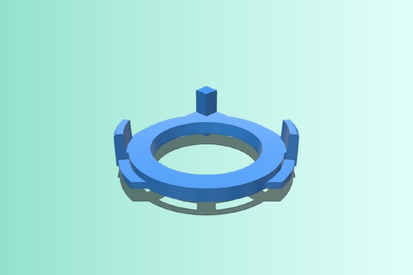 Beyblade burst level chip | 3d print model