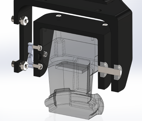 UTM-30LX LiDAR Gimbal | 3d print model