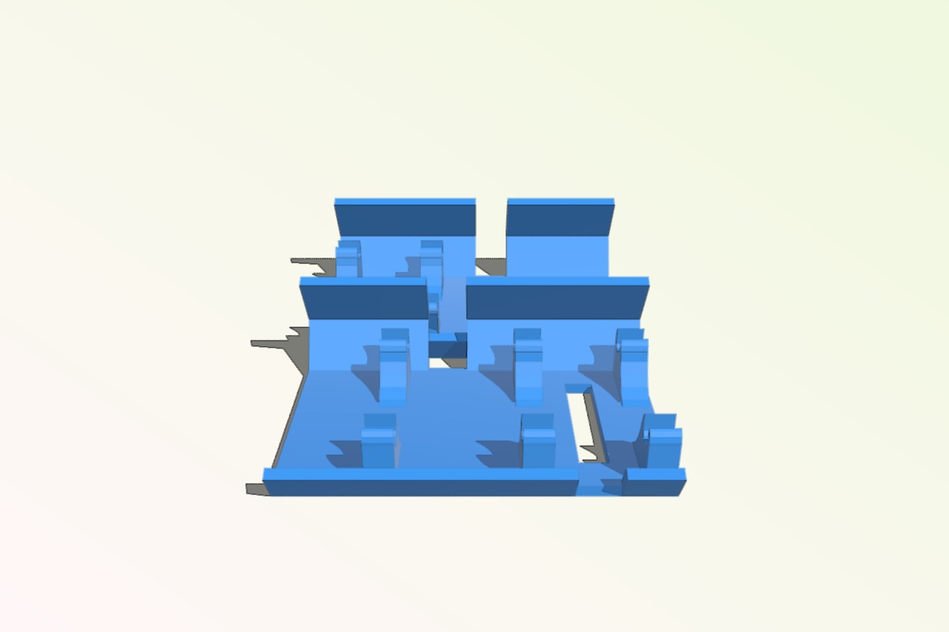 Prusa Mendel Faceplate
