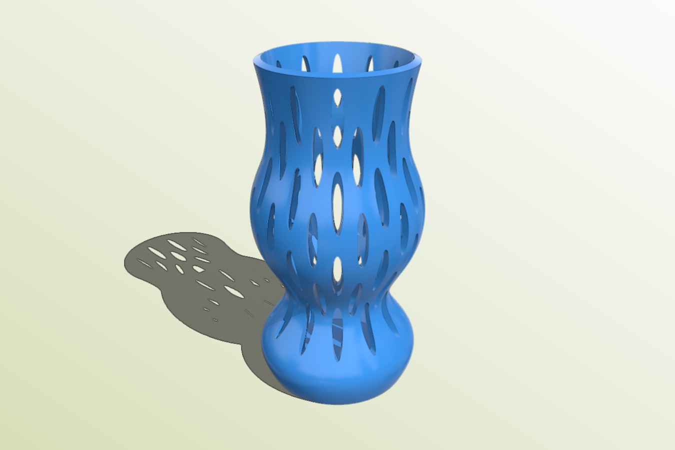 Oval Rotated Vase