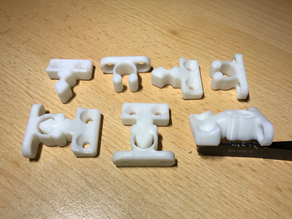 Door Retaining Catch (Remix) optimized for 50 size print