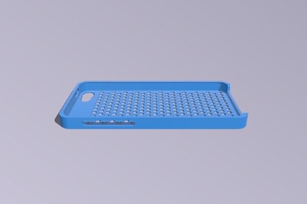 Honeycomb, iPhone 5_5S Case | 3d print model