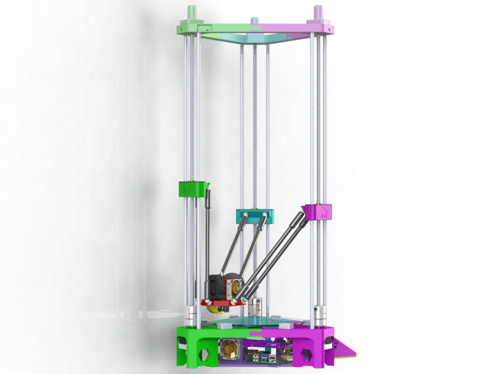 LSD! Lead Screw Delta Printer