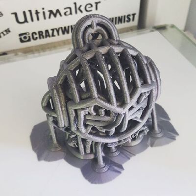 3D Hubs Marvin - Wireframe | 3d print model