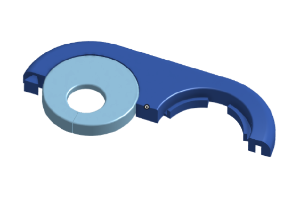 Radiator Pipe Cover (double) | 3d print model