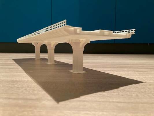 Railway bridge 'Diabolo' | 3d print model