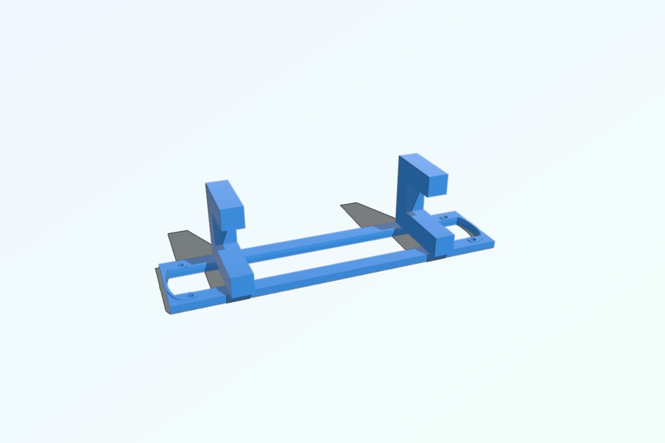Structure Sensor bracket for Macbook Air