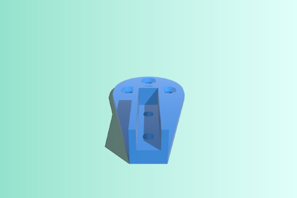 Multirotor Motor Mount, 19mm x 16mm mounting holes | 3d print model