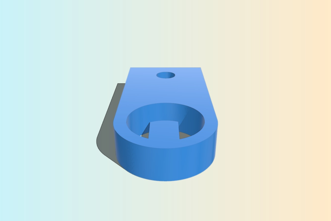 Hall effect endstop magnet mount