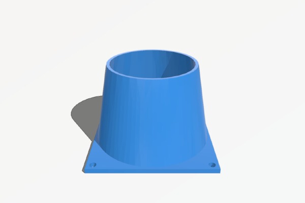 80mm Fan duct | 3d print model