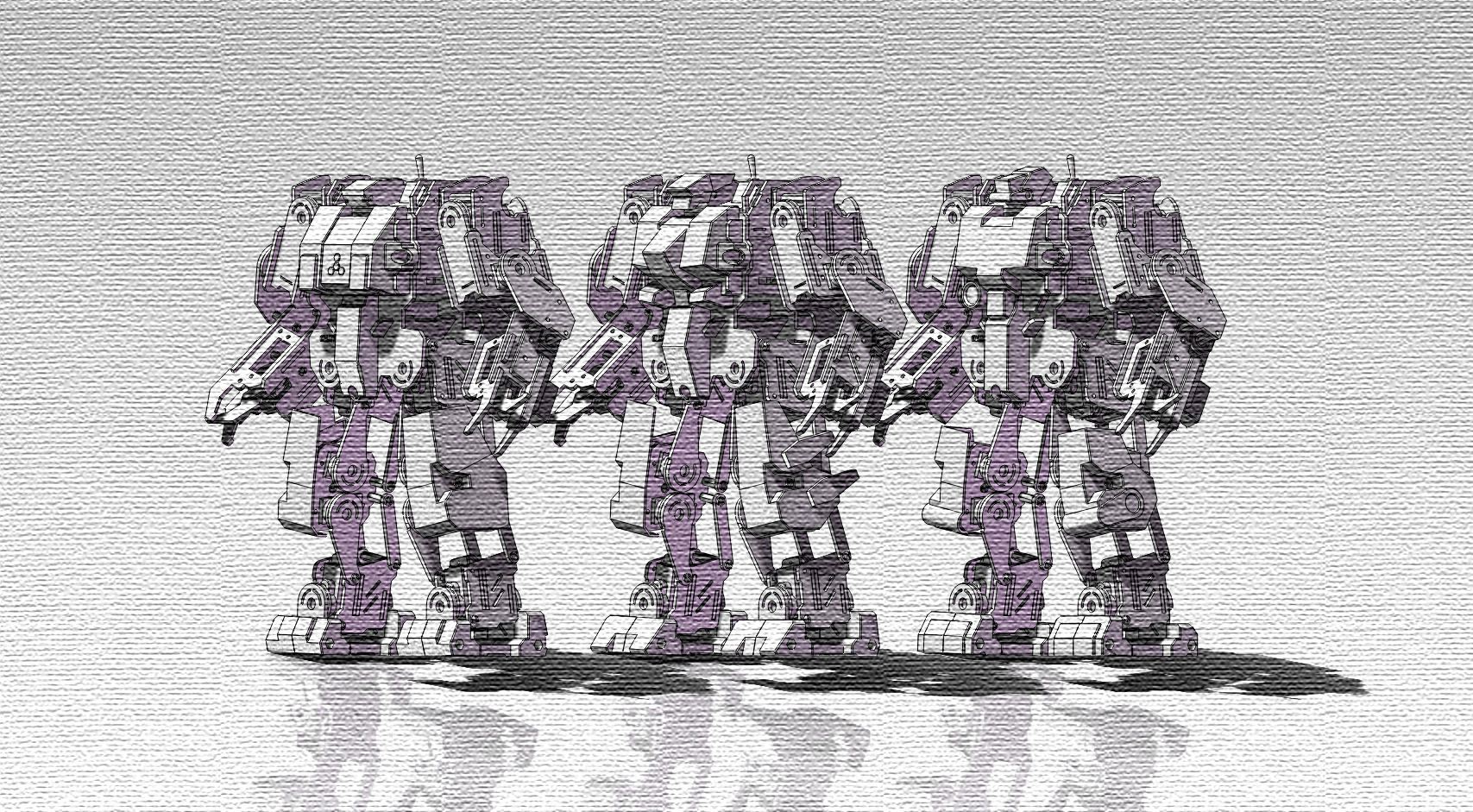 Frame of Apollo robot (AIF-44-0)