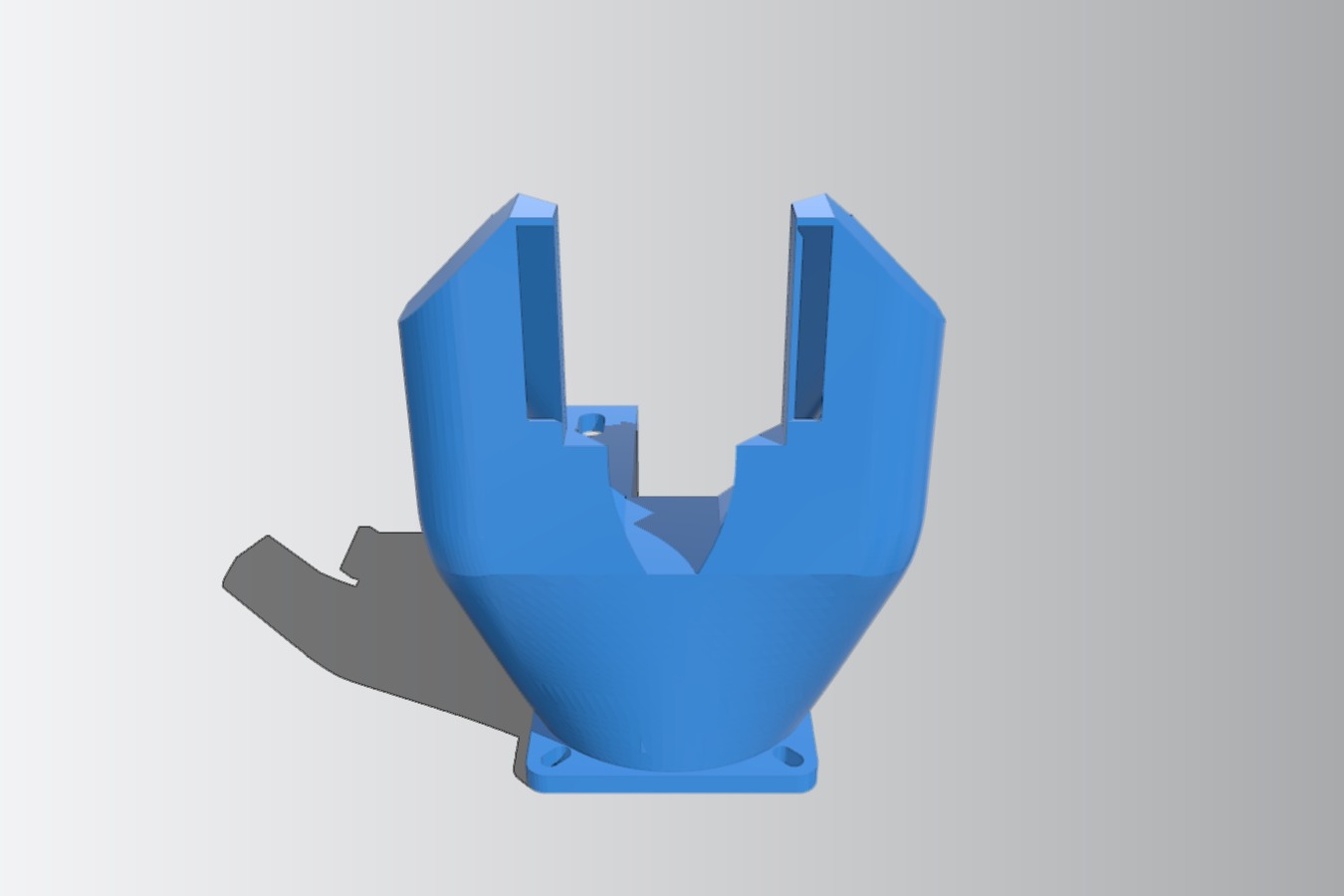 Black Widow Part Cooling Duct for Original e3d-v6