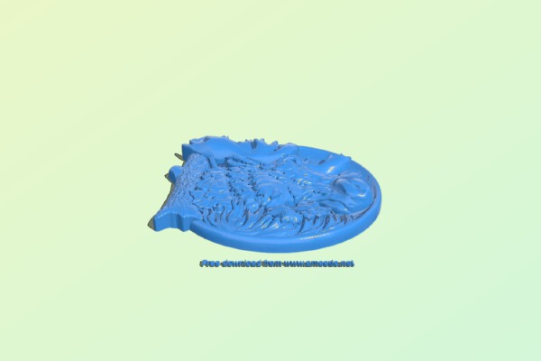 Moose painting | 3d print model