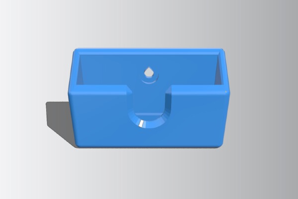 iPhone 4 wall mount dock | 3d print model