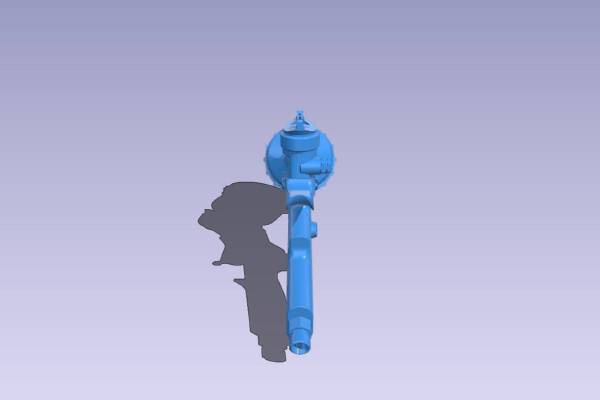 HVLP Paint Spray Gun | 3d print model