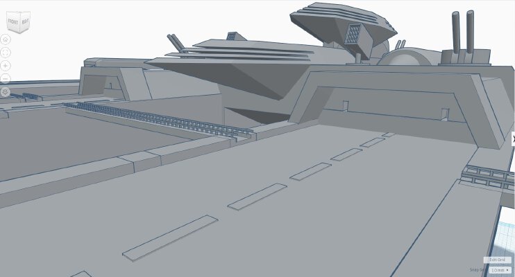 Fleet Carrier Agrippa | 3d print model