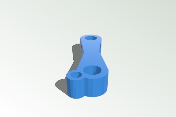 XHover Stingy RX Antenna Rear Mount | 3d print model
