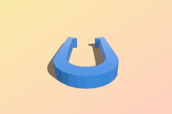 Clip with a hook | 3d print model