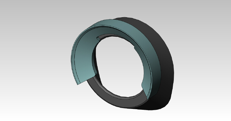 bebop lens cover hood | 3d print model