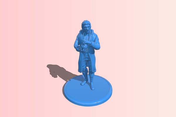 Human Sorcerer | 3d print model