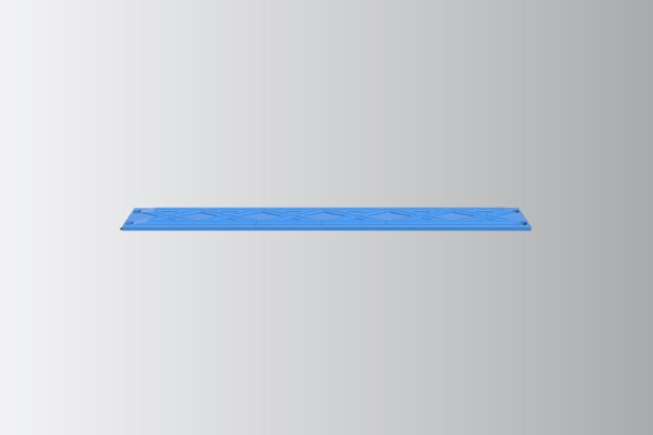 TT02 Top Deck Stiffener Brace Bar | 3d print model