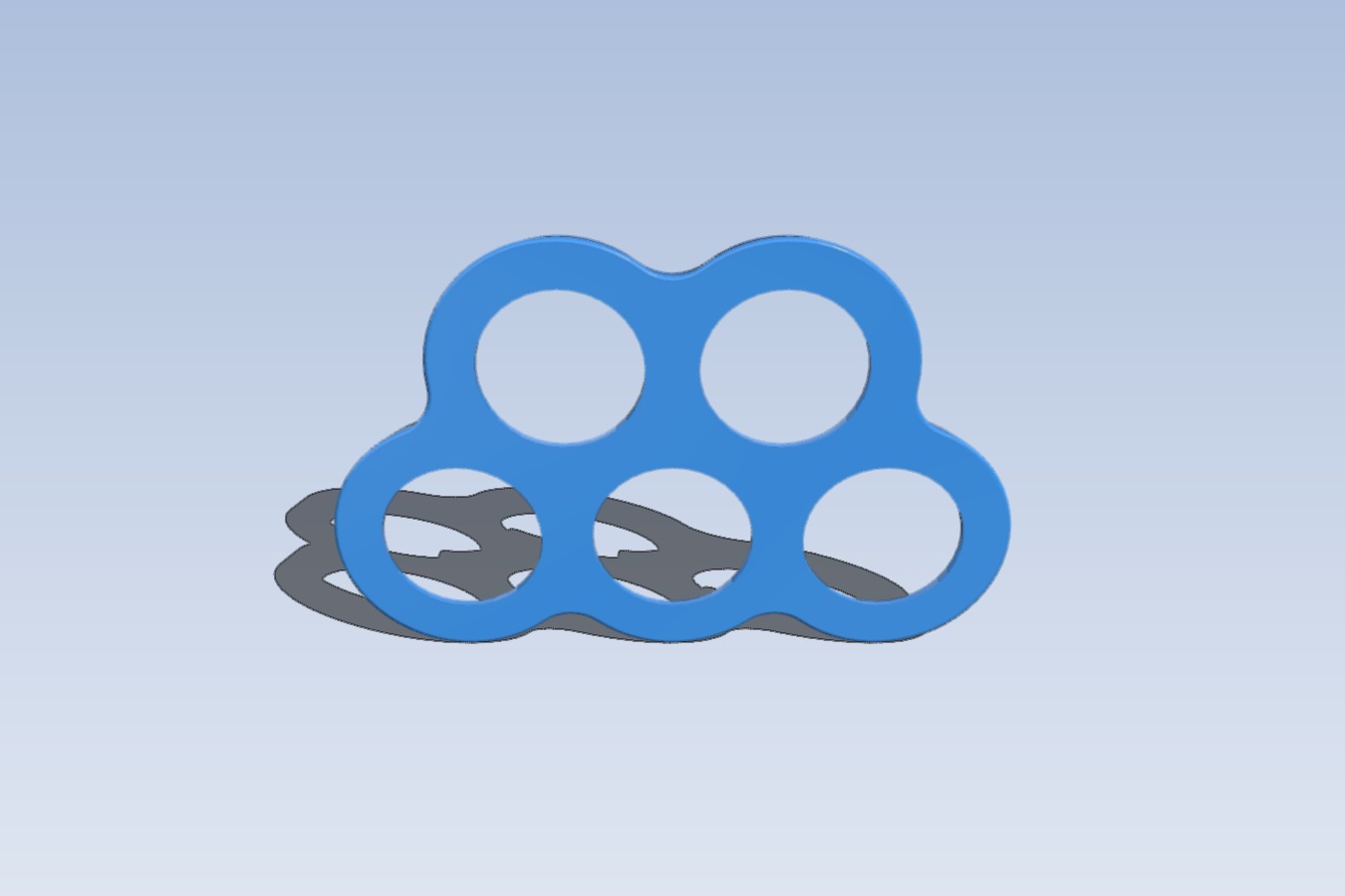 Miniature Wargame Movement Tray (25mm, 5 slots)