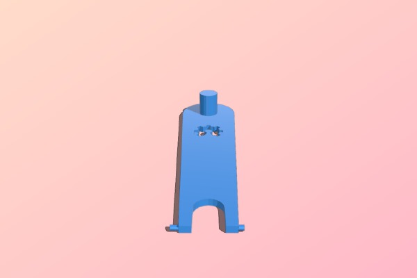 Replacement crank for flashlight | 3d print model