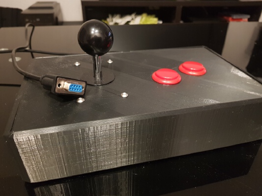 Arcade Stick for 8 bits computer | 3d print model