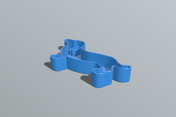 daschshund cookie cutter remix | 3d print model