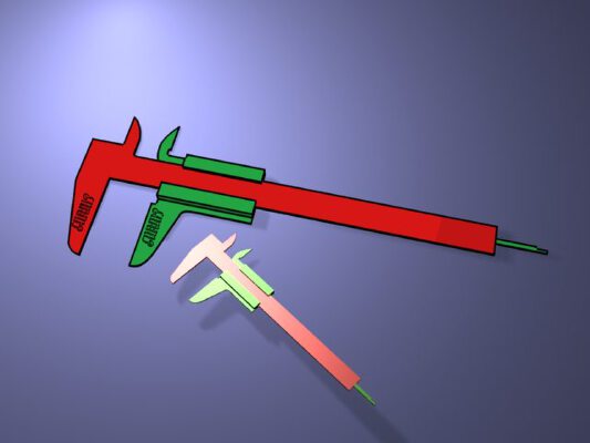 Vernier Calipers [gnamp] | 3d print model