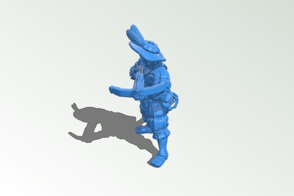 Human - The Imperium Crossbowman | 3d print model