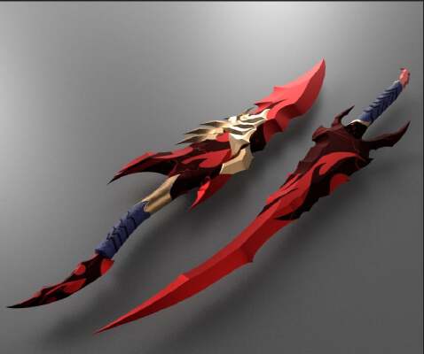 Kamish's Wrath | 3d print model
