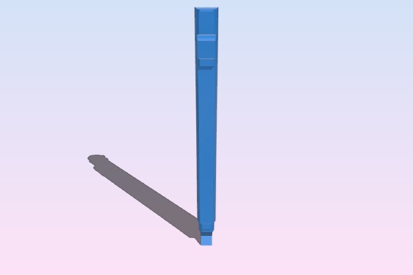 Rubber Band Gun _ 左輪橡皮筋槍(加長版) | 3d print model