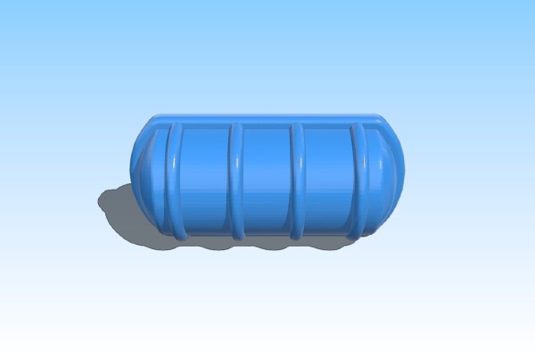 Life Raft 1:24 | 3d print model