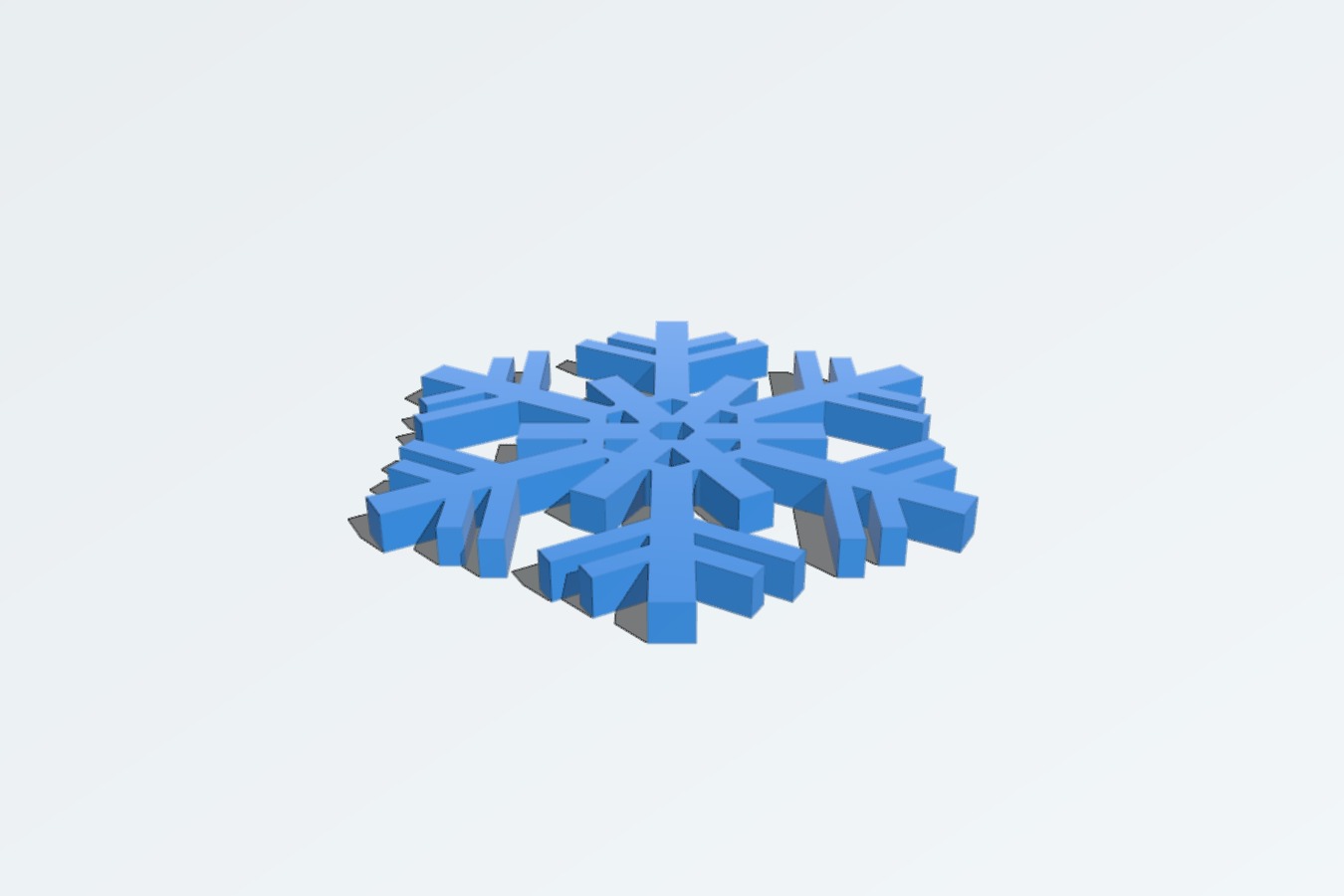 Laura's Snowflake Ornament 2014