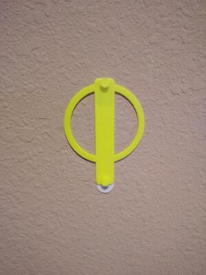 Duck Headphone Rest w_ 3M Command Bracket | 3d print model