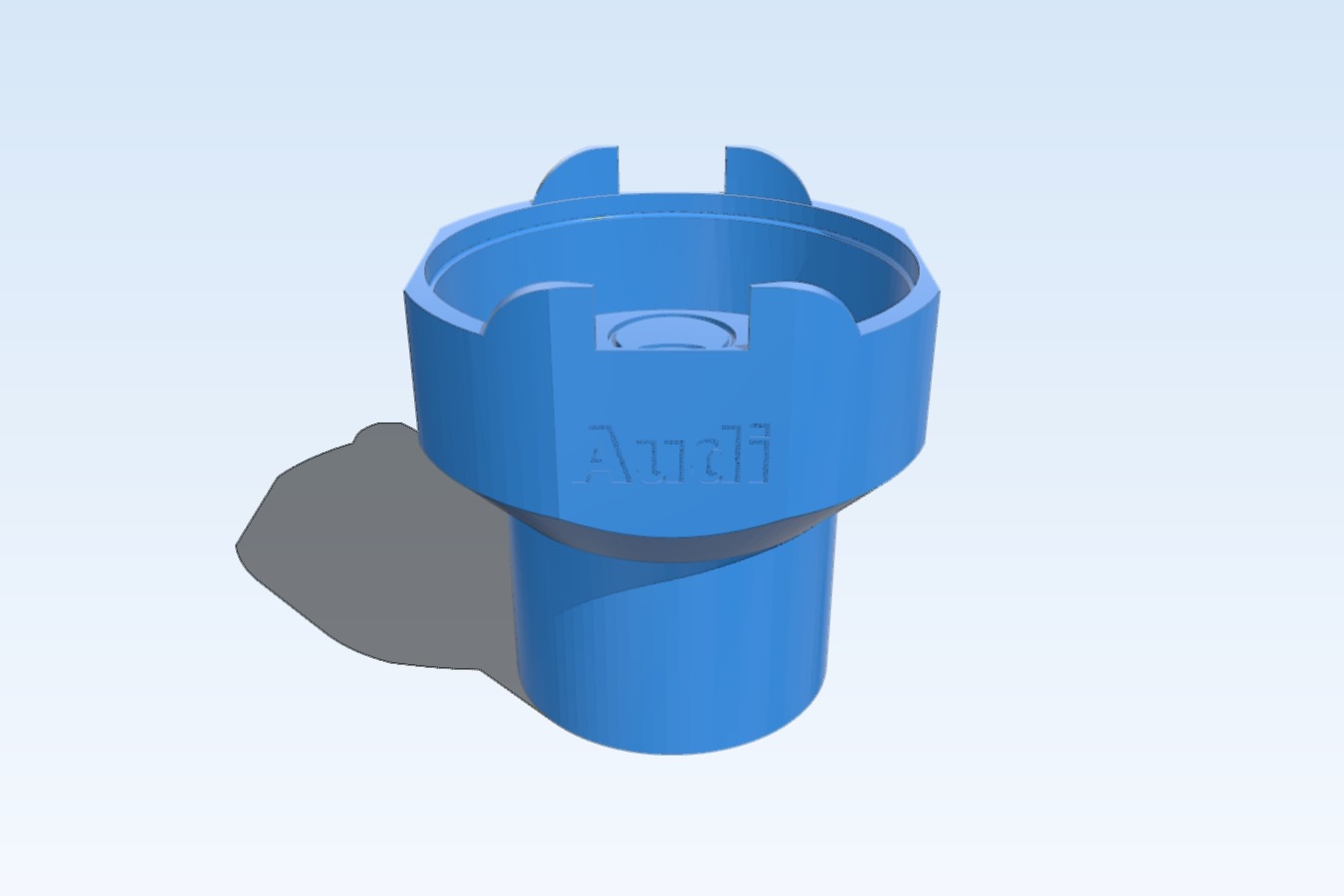 Audi A6 coffee cup holder