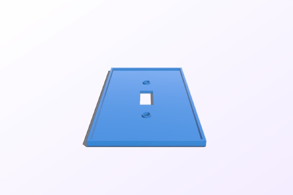 Demon slayer light switch cover | 3d print model