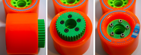 Orangatang Kegal 36t pulley  5mmHTD Pitch uses a 9mm wide belt  for Electric Skateboard | 3d print model