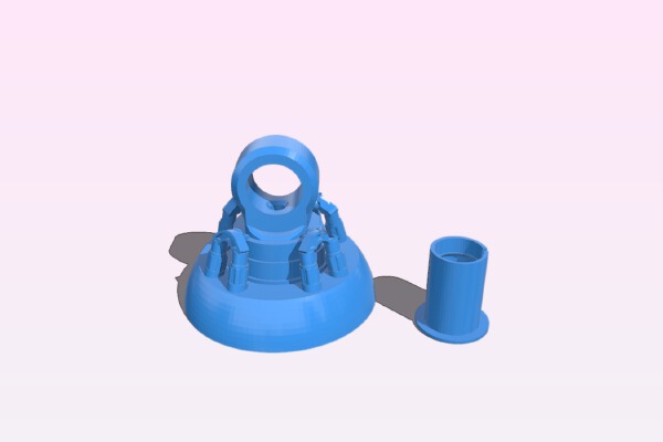 Shoulder for use with upper and lower arm | 3d print model