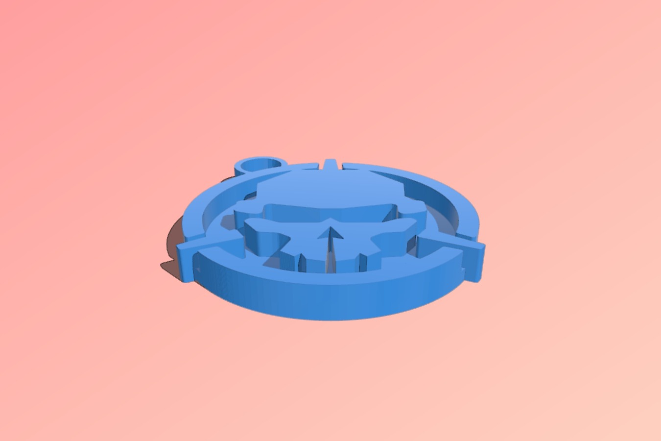 Rotor Riot Keychain